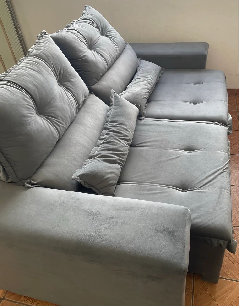 vende-se sofá retrátil reclinável  - Foto 2