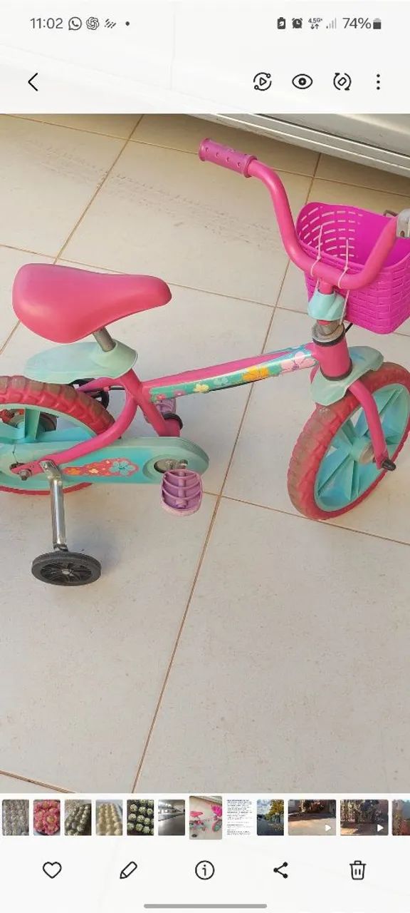 Bicicletas infantil feminina aro 16
