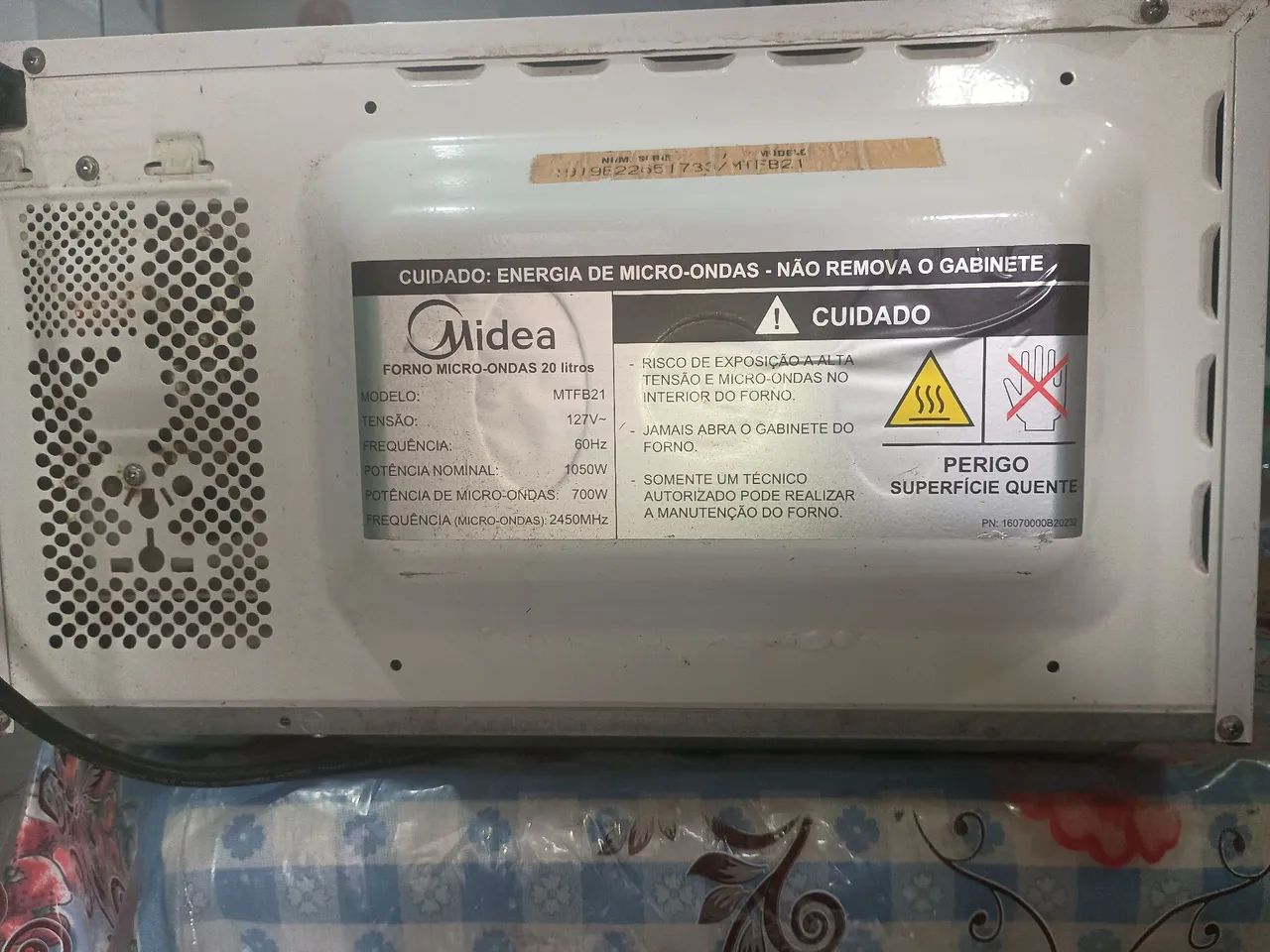 Micro-ondas compacto Midea 20 L - Foto 2