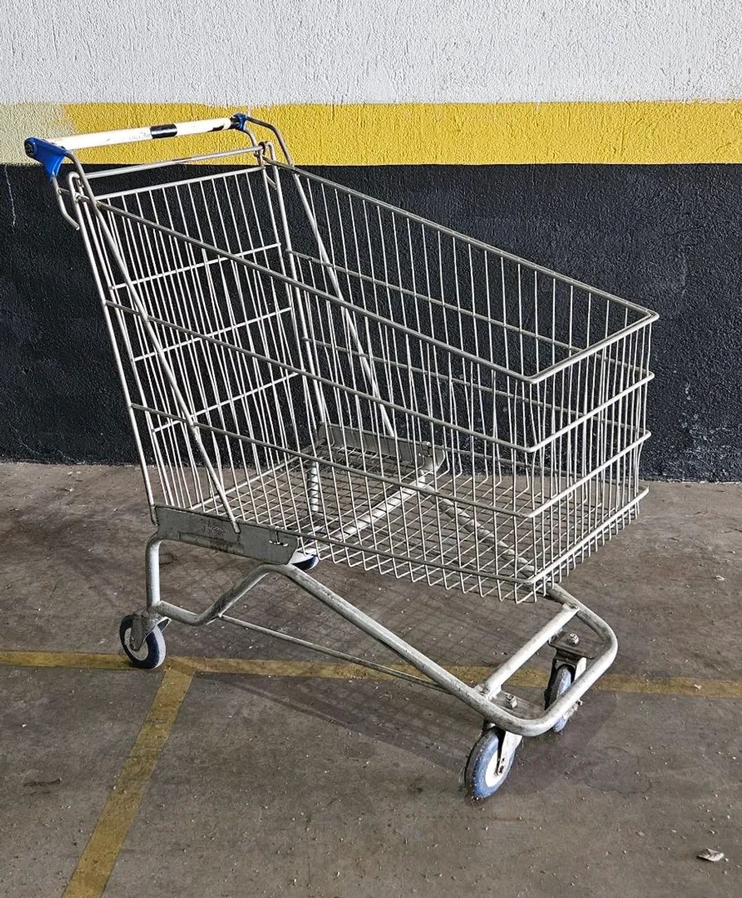 Carrinho supermercado usado, em ótimo estado. - Foto 3