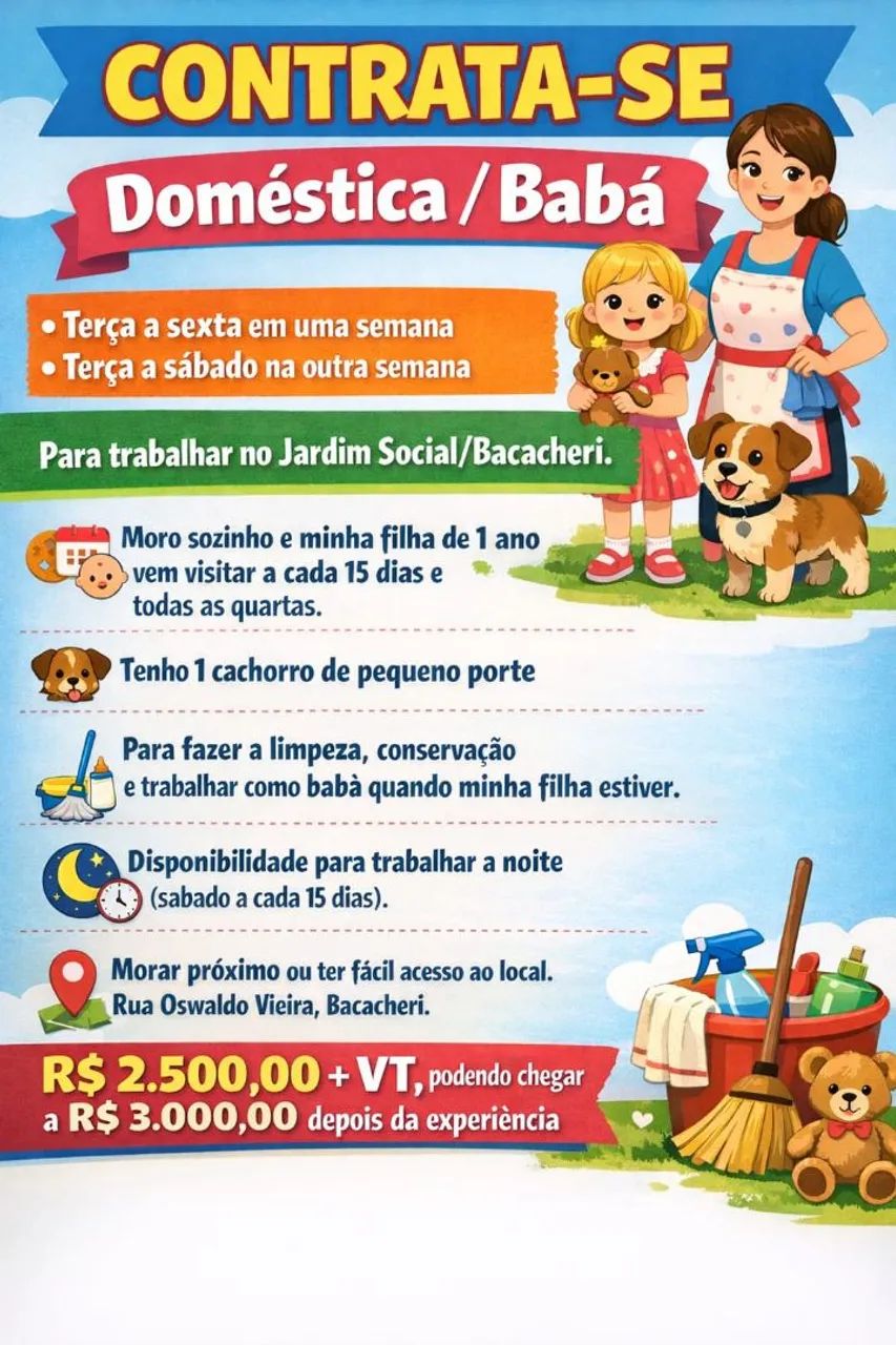 Doméstica/Babá 