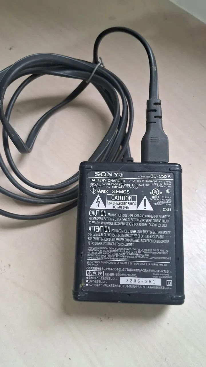 Recarregado para pilhas Sony  - Foto 3