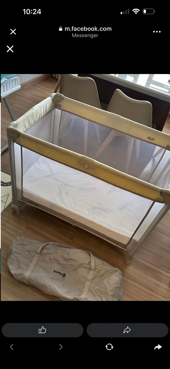 Berço chiqueiro com colchão  - Foto 4