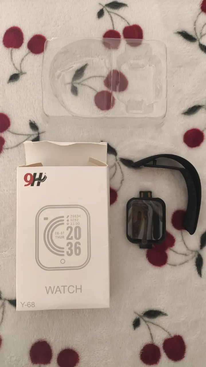 Smart Watch 9H Y68 - Não carrega - Foto 3