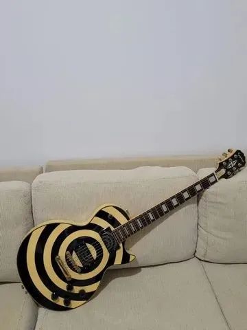 Guitarra Les Paul Epiphone Zakk Wylde c/Emg 81/85 edição Limitada