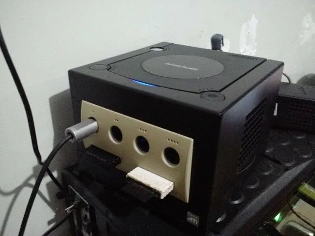 game cube preto