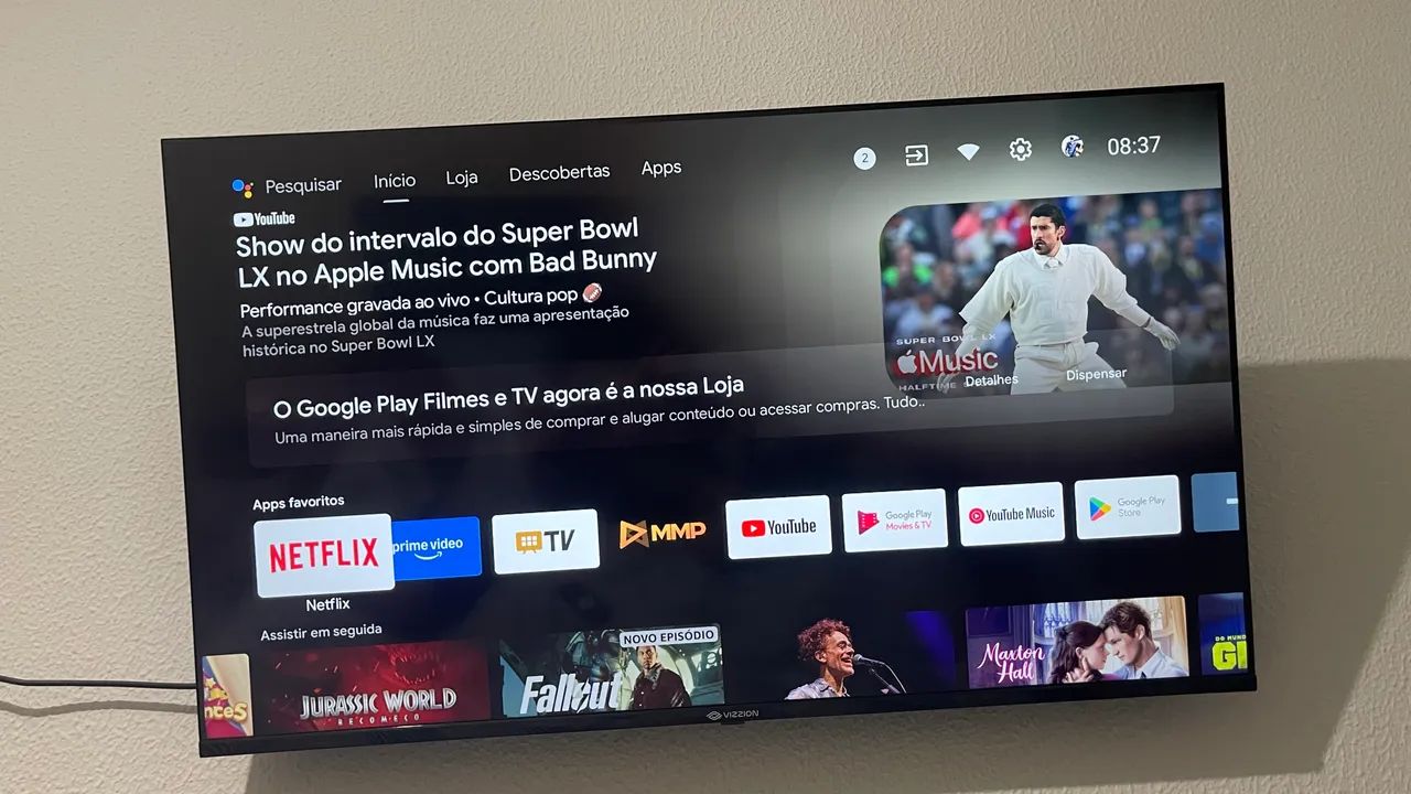 TV 50 polegadas Vizzon 