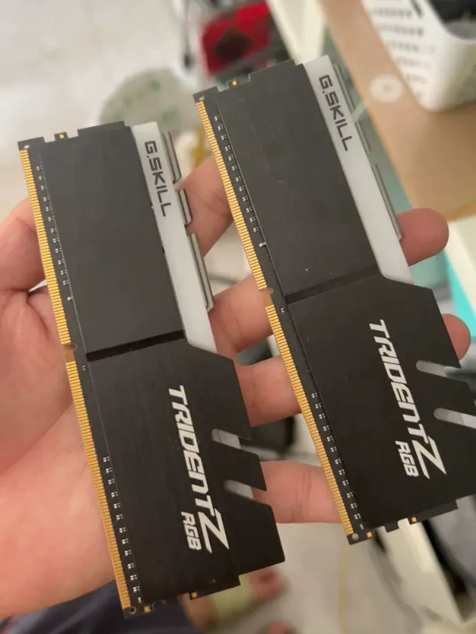 kit ram ddr4 Trident z 2x8gb Qualidade e preço baixo - Foto 2