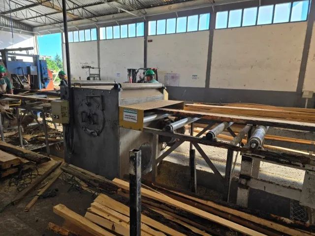 Refiladeira Metalcava Industrial com Esteiras | Serra Circular para Serraria - Foto 3
