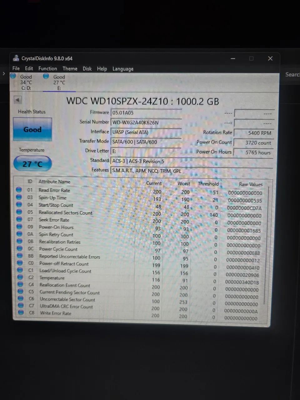 Hd 1TB NOTEBOOK  - Foto 3