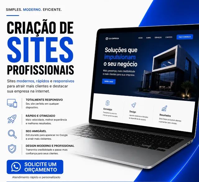 Criação de site Profissional