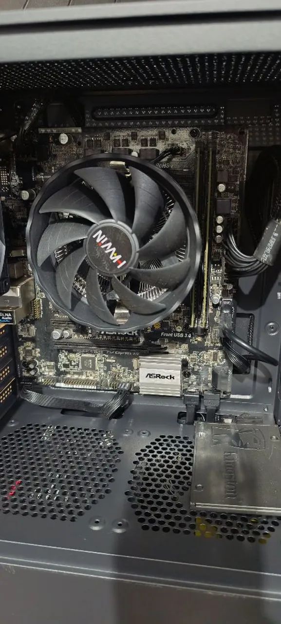 CPU Ryzen, 8 Gigas Memória, SSD 120 + HD 500 Gigas, - Foto 5