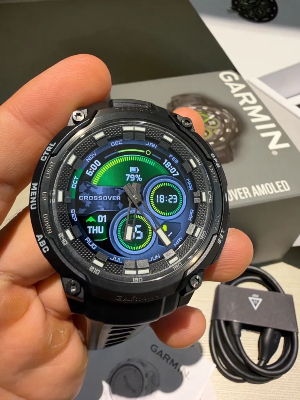 Garmin instinct crossover amoled tactical - Foto 3