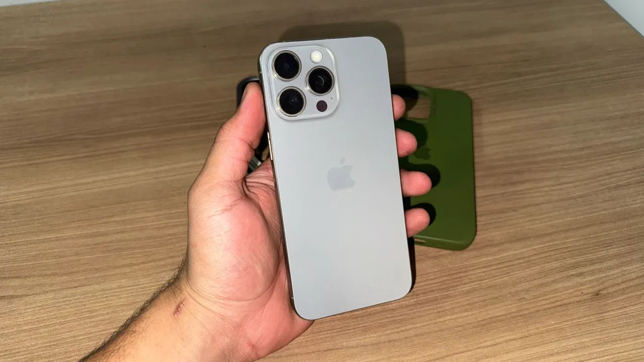 iPhone 15 pro Max 256gb titânio  - Foto 5