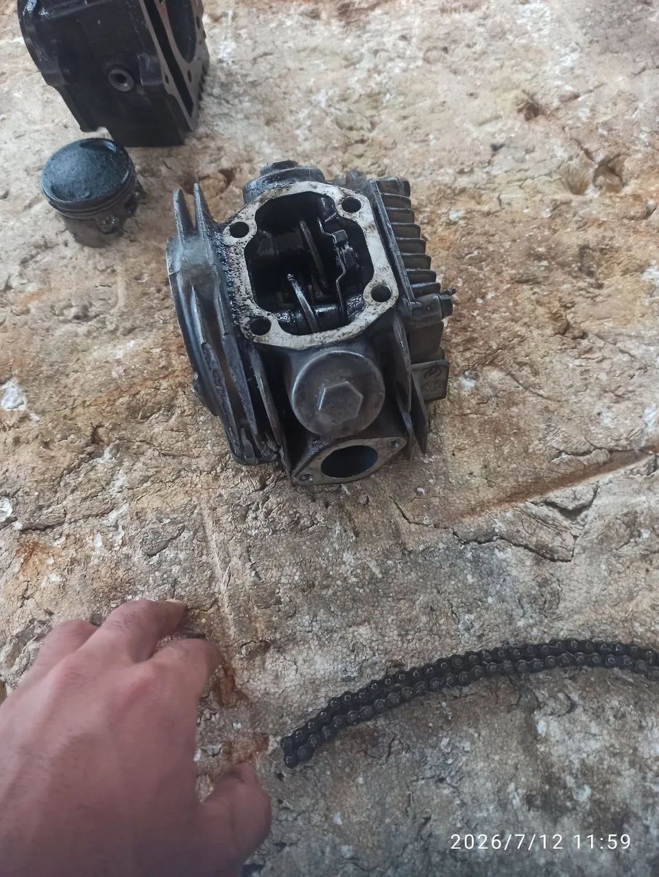 Cabeçote e cilindro. - Foto 4