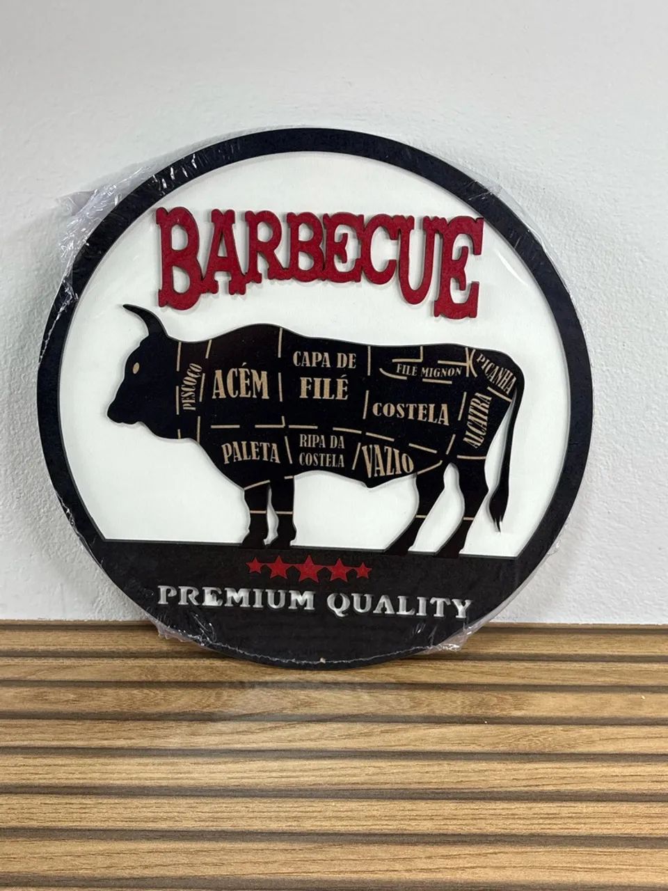 Placa decorativa barbecue  - Foto 3
