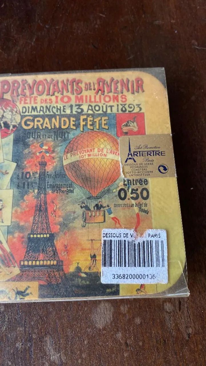 Antigo porta-copos de Paris (ref:246) - Foto 4