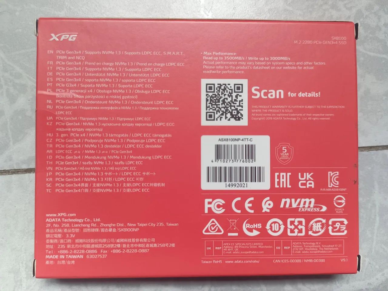 Nvme 4tb Adata XPG - Foto 2