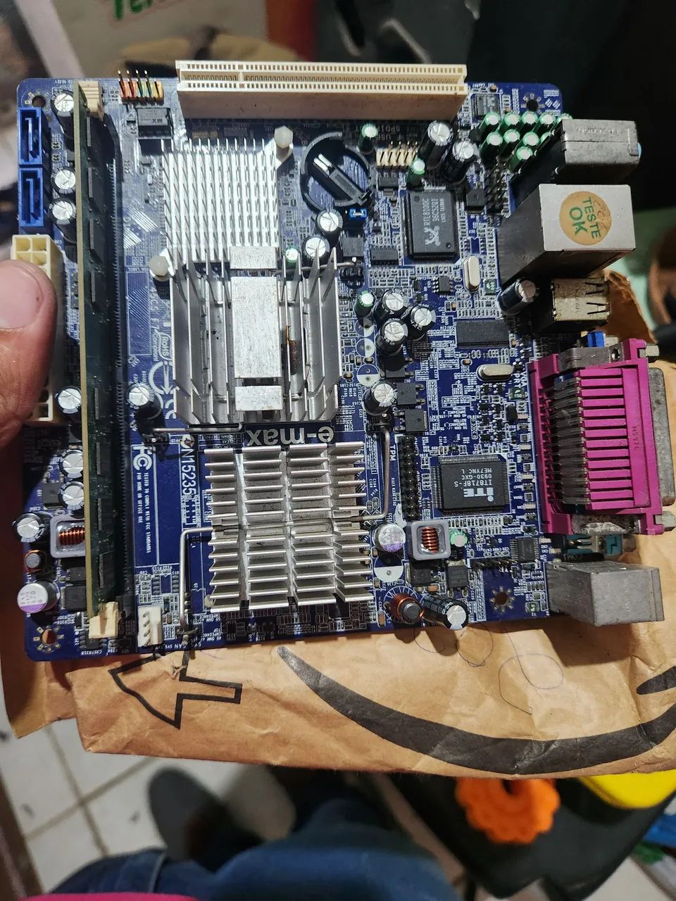 Placa mãe cpu integrada  - Foto 2