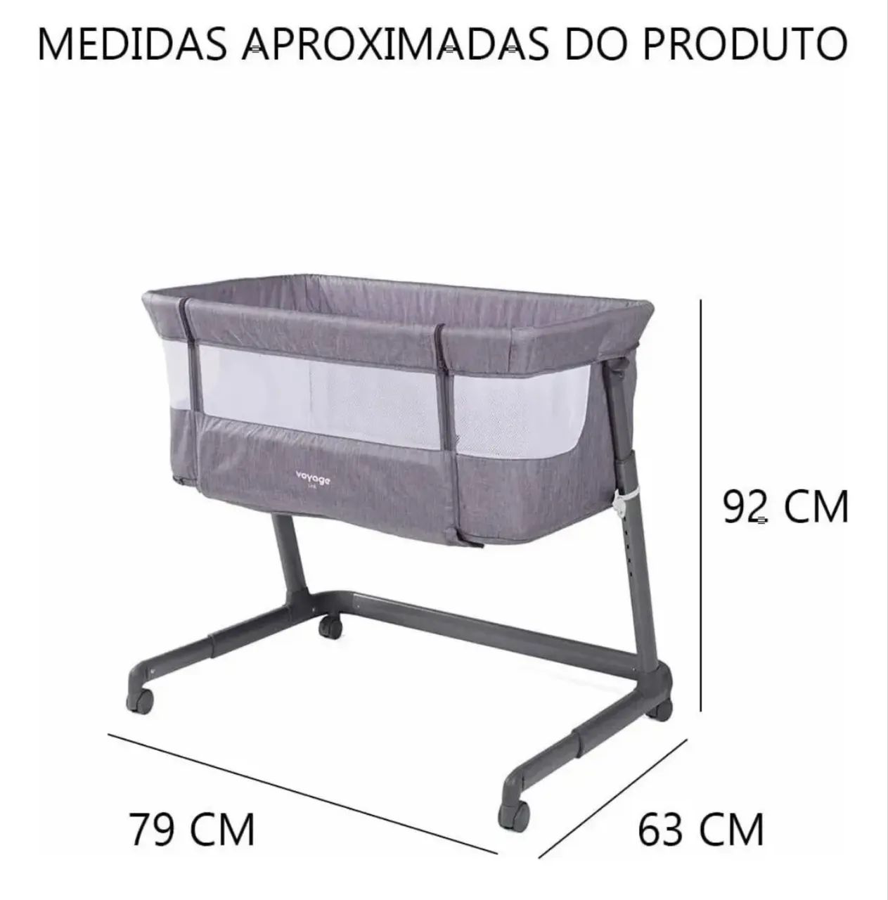 Berço acoplado Voyage - Foto 2