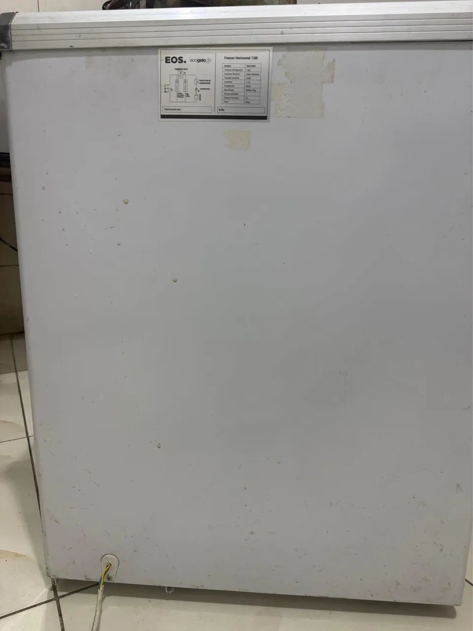 Vendo Freezer 120L Tampa de Vidro - Foto 5
