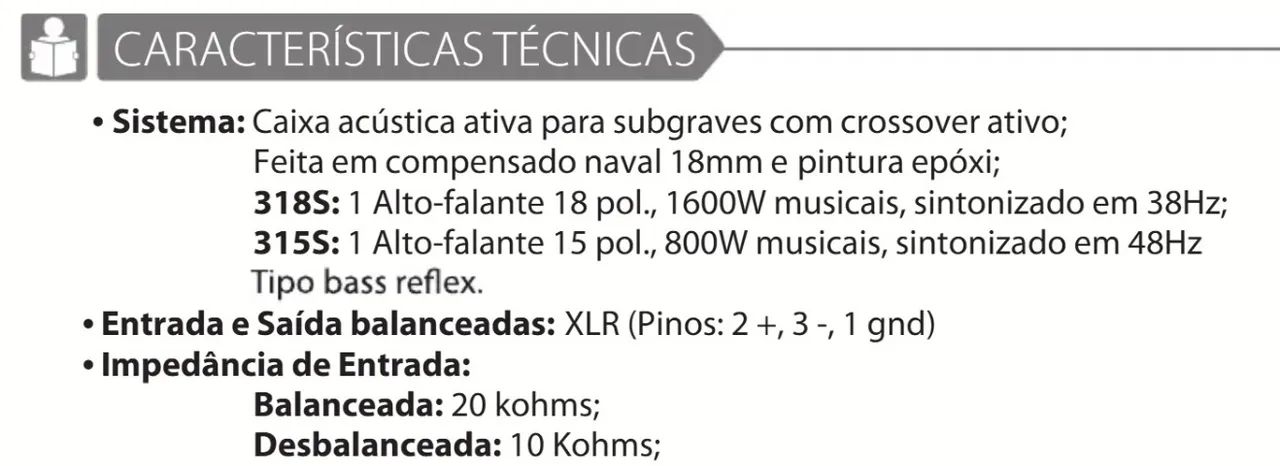 Par de subwoofer 18 polegadas Machine FRD 318S - Foto 3