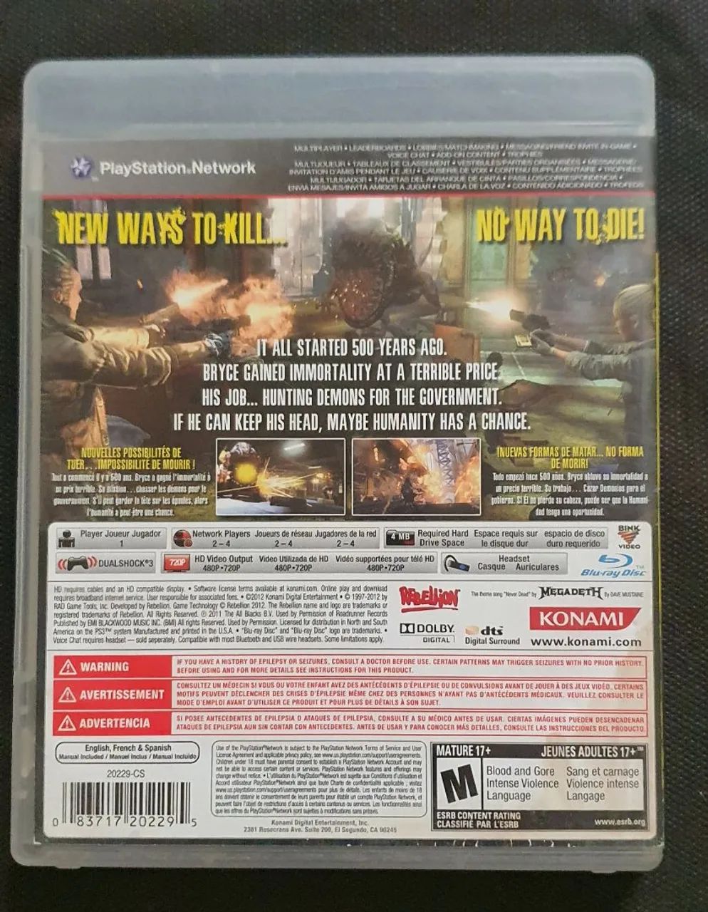 Never dead ps3 ( olx pay ) - Foto 2