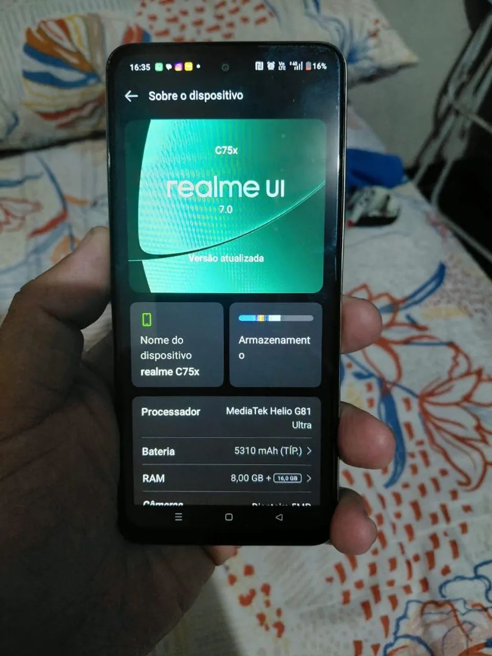 Troca se celular c75x  aprova de água  - Foto 3