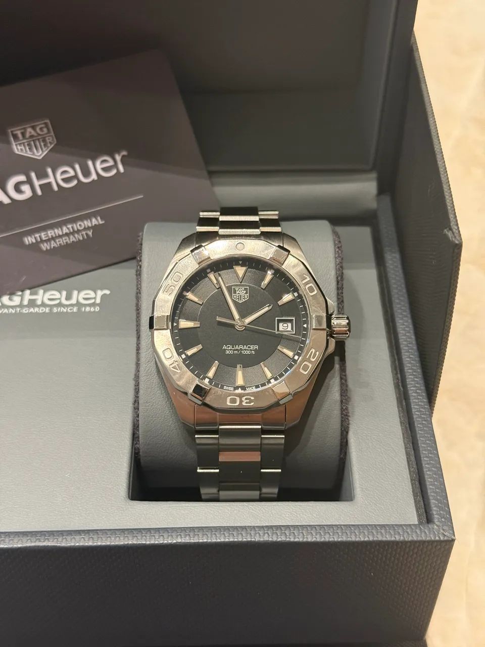 Tag Heuer Aquaracer 41mm caixa e certificado  - Foto 3