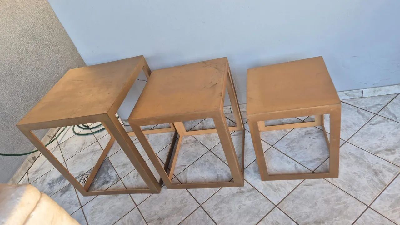 Bancadas de MDF jogo de 3 pecas - Foto 3