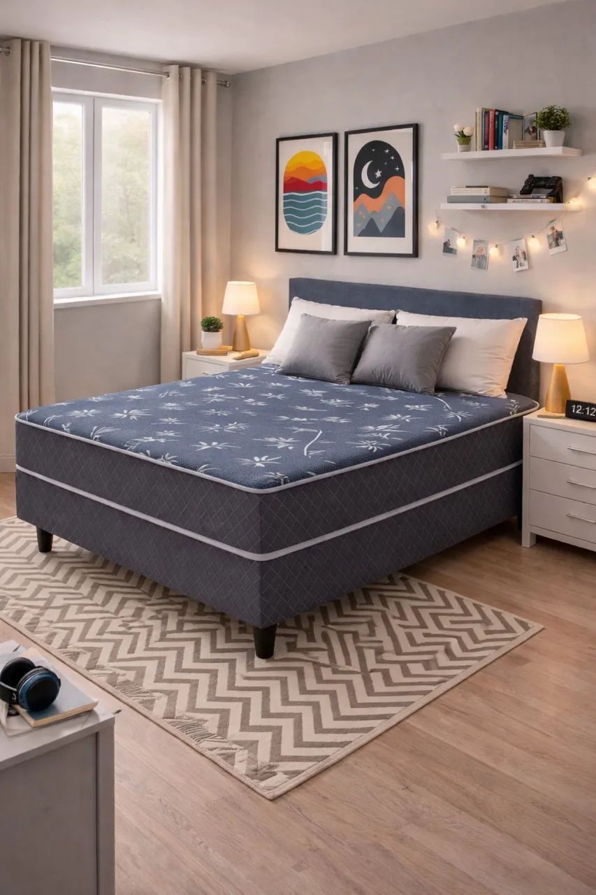 CAMA BOX CASAL SUPER PROMOÇÃO RECEBA HOJE MESMO  - Foto 2