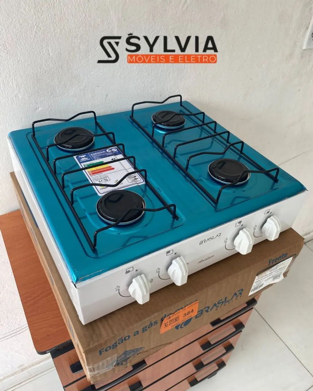 Fogão braslar Cooktop Branco  - Foto 6