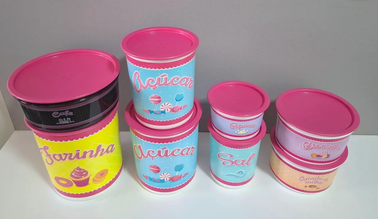Jogo de mantimentos Tupperware  - Foto 2
