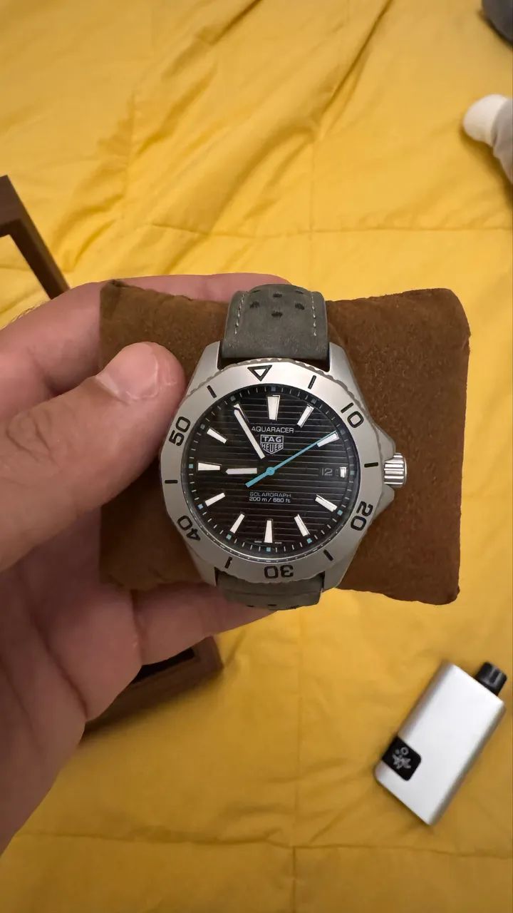 RELÓGIO TAG HEUER AQUARECER MASCULINO AÇO - Automático AAA