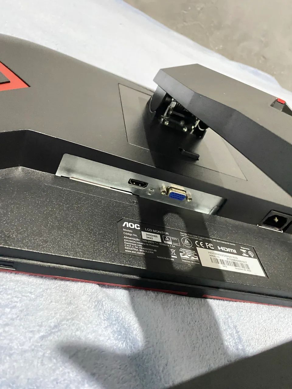 ? MONITOR GAMER AOC HERO 24G4/P - 24? IPS | 180Hz | 0,5ms - Foto 4