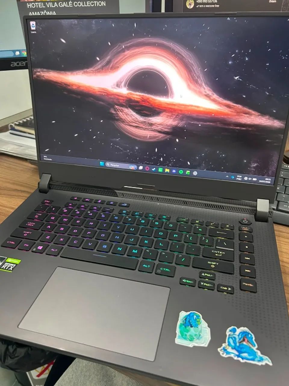 Notebook Asus Rog Strix (2021) Ryzen 9
