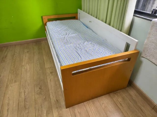 Bicama Infantil / Cama Babá (Com 2 Colchões) - Bem Conservada - Foto 2