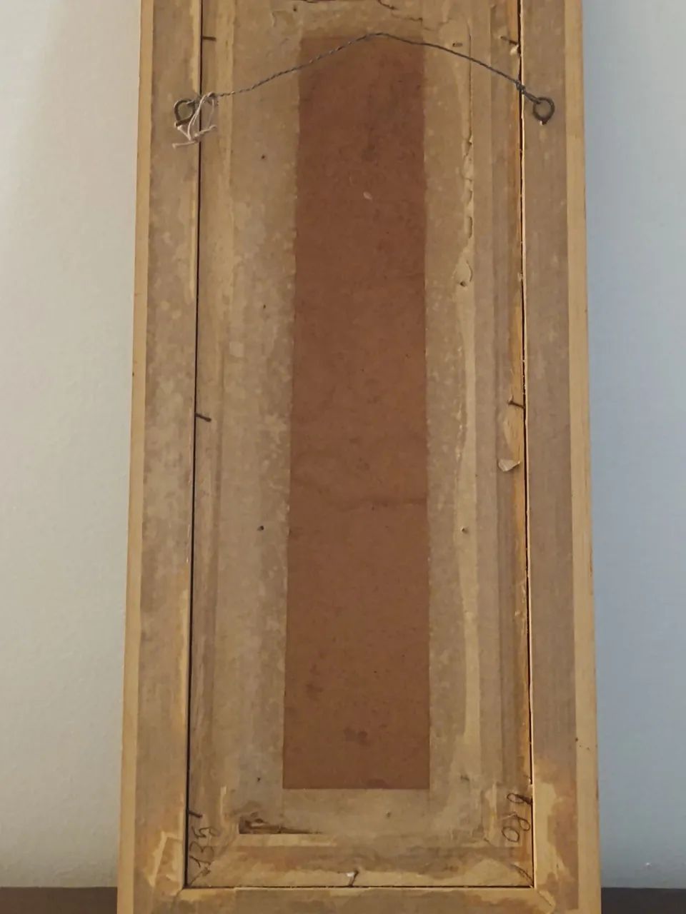 Quadro vertical original  do pintor Vatanor datado1983  - Foto 3