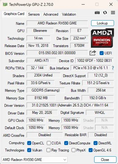 RX590 8GB - 4 meses de uso - Foto 2