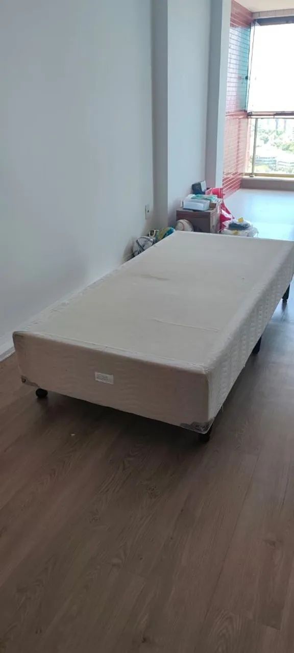 Cama Box + colchão Solteito - Foto 2