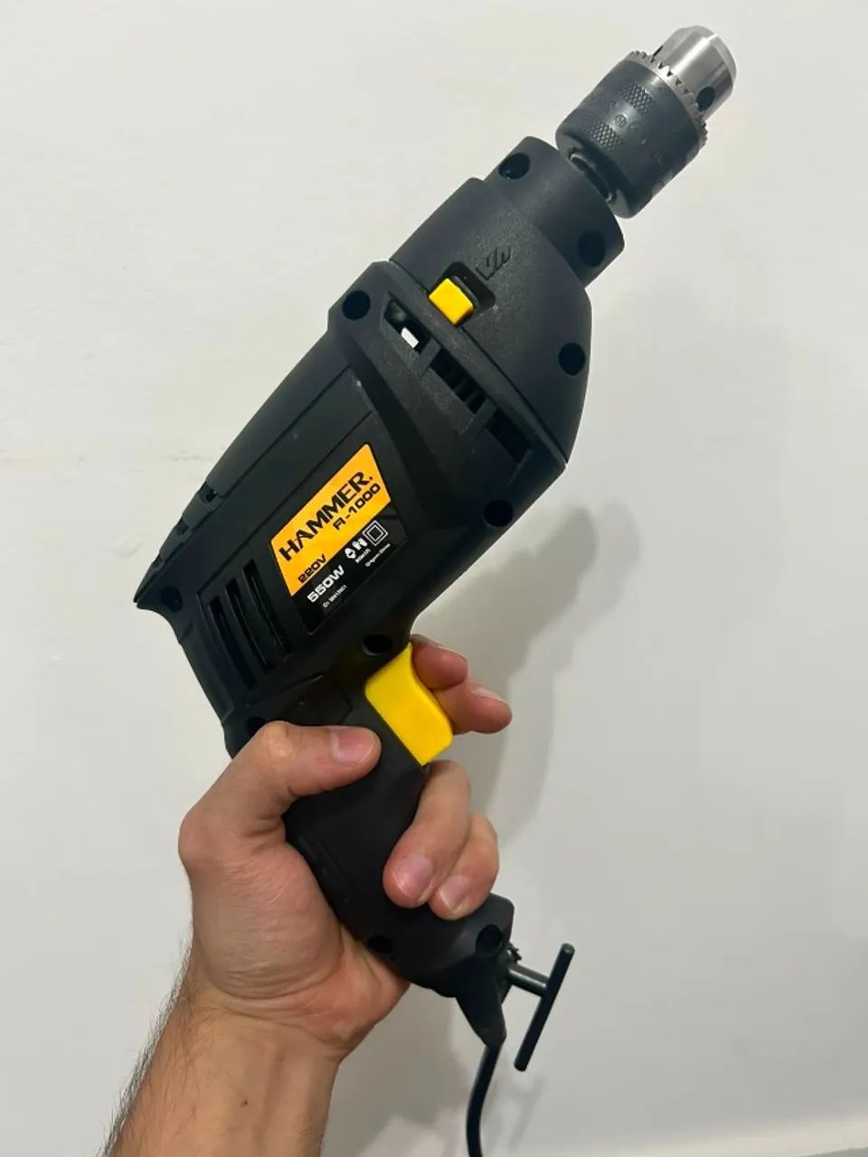 Furadeira de Impacto 3/8", 550 W - Hammer FI-100, 220 V - Foto 3