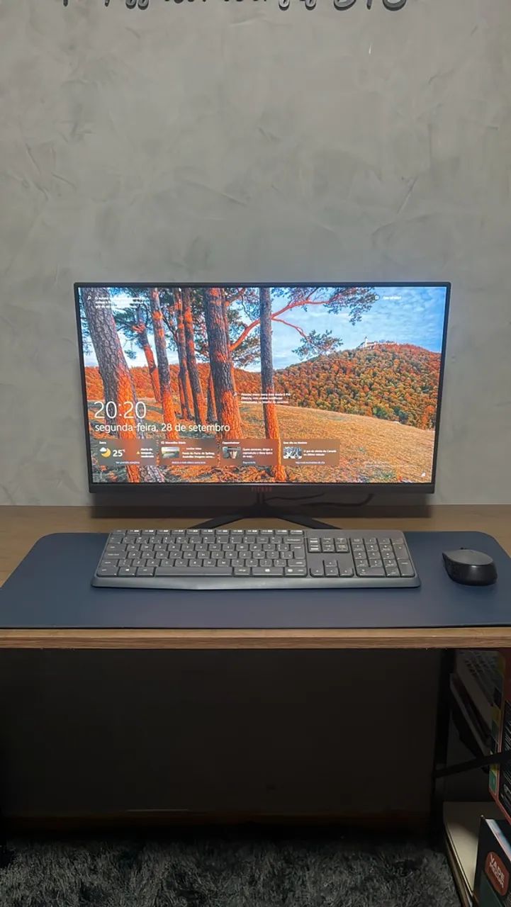 PC + TELA + TECLADO + MOUSE + MESA  - Foto 2