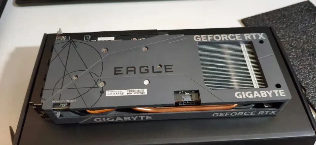 Placa da Vídeo Gigabyte RTX 4060 OC Eagle 8GB - Foto 5