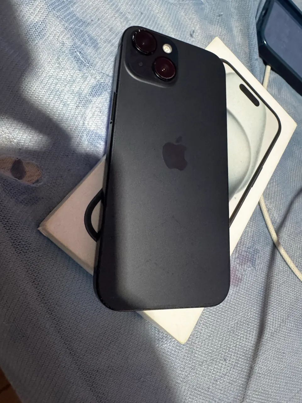 Iphone 15 todo original, sem defeitos, caixa e acessórios, troco por de mesmo nível - Foto 5