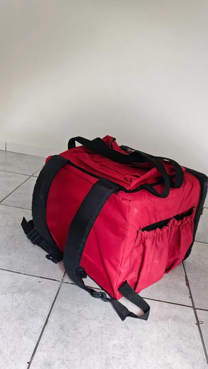 Bag motoboy com isopor 