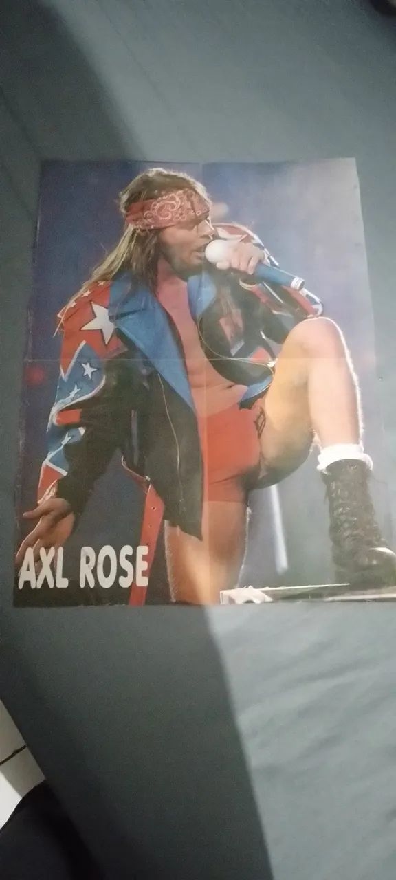 Poster Axl Rose- raridade 1992