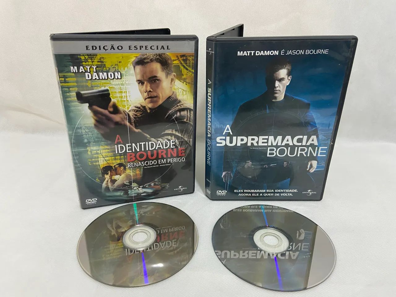 Combo DVD Filmes A Identidade Bourne e Supremacia Bourne | Matt Damon - Foto 4