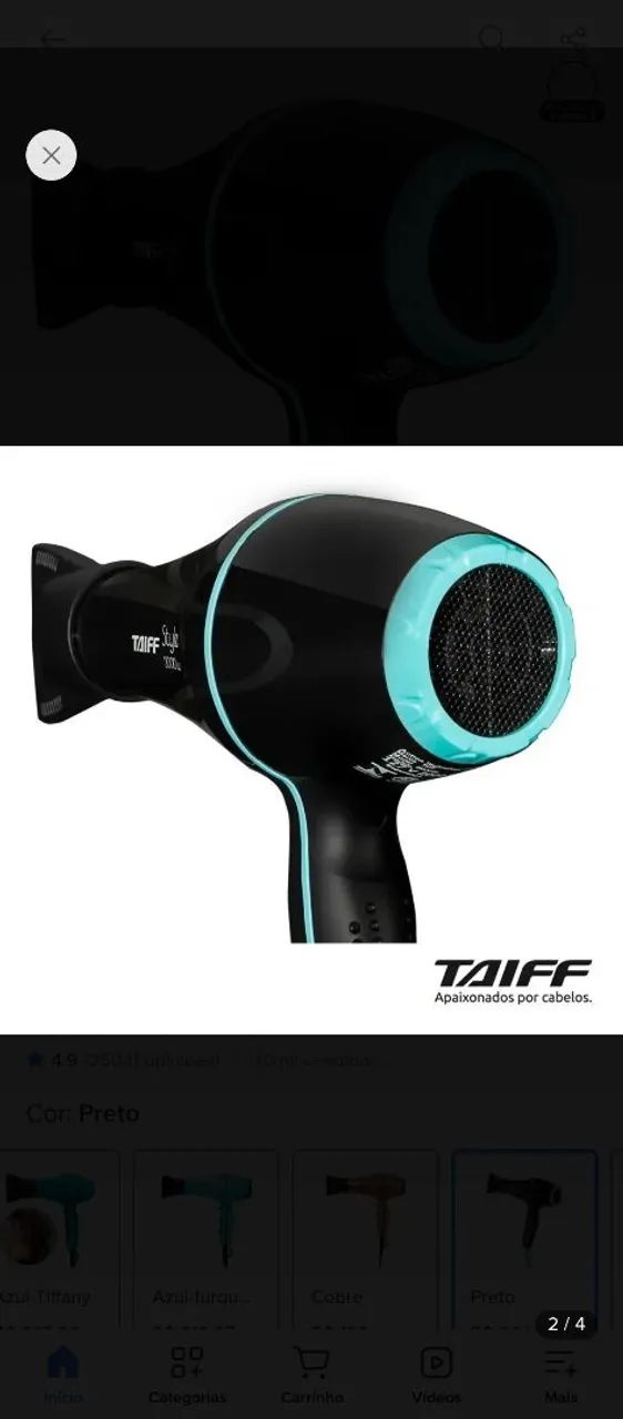 Secador profissional de 2000W  - Foto 2