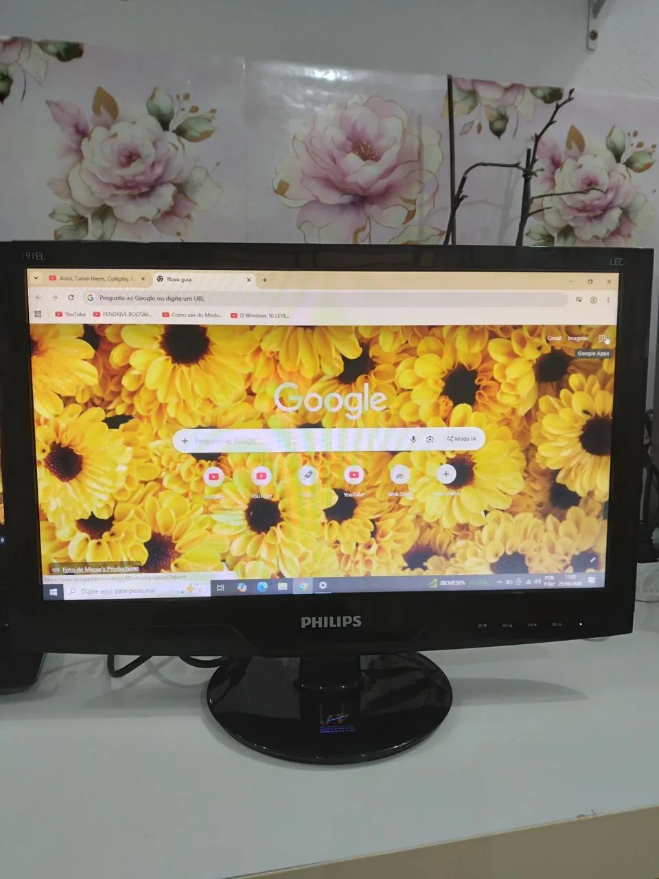 Monitor 19" de led,lindo de imagem, garantia e com os cabos - Foto 4