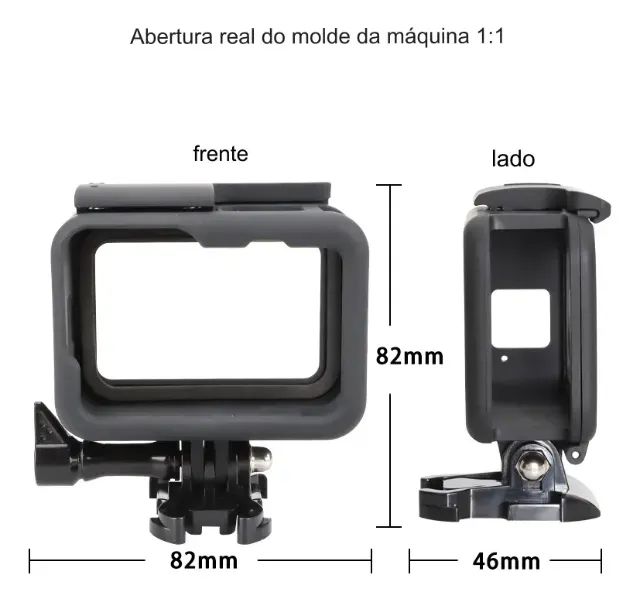 Suporte Armação Moldura Frame Case anti impacto Para Gopro Hero 9/10/11/12/13 - Foto 6